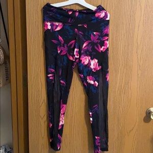 Floral PINK legging